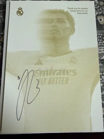 Jude Bellingham signed card