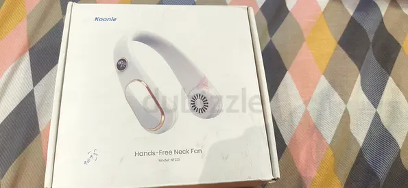 Koonie Hands-Free Neck Fan - White (Used)