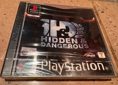 Hidden  Dangerous PS1  Sony Sealed UK pal