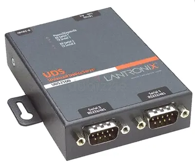 Lantronix 2 Port Serial (RS232/ RS422/ RS485) to IP Ethernet Device Server