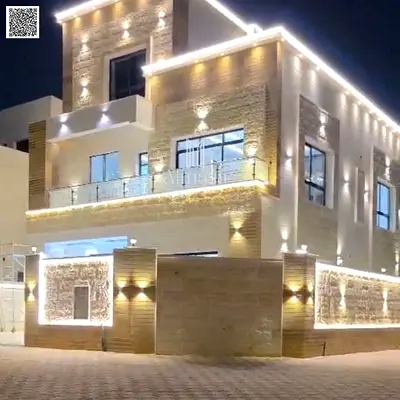 موقع استراتيجي قريب من شارع الشيخ محمد بن زايد 	•	زاوية شارعين 	•	ارتداد كبير 	•	قريبة من مسجد وجميع الخدمات