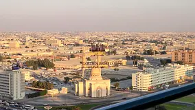 3BR Apartment in Al Taawun with Panoramic Open View, Maid Room, 4 Bathrooms, Balcony, Parking – Ne