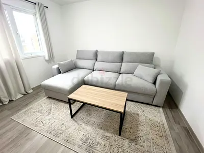Ikea Eskilstuna L shape sofa bed with storage