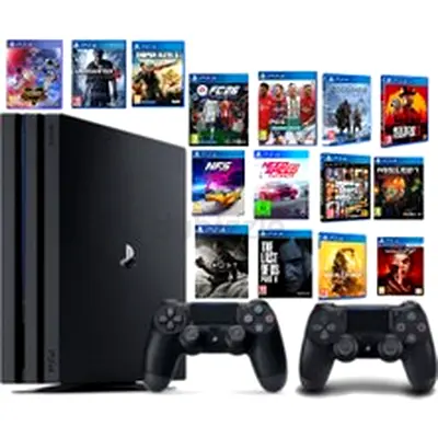 Sony PlayStation 4 Pro - 1 TB With 2 Controller
