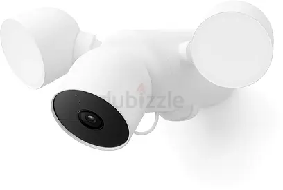 Google Nest Cam with Floodlight (Outdoor, Wired) Security Camera - Smart Home WiFi Camera