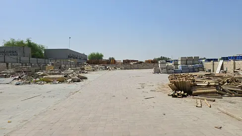 20000 Sqft Open Land 3 Phase Electrcity Office Interlock Boundary Wall In Al Sajaa Sharjah