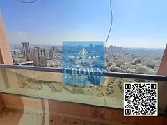 Best Offer! Studio Flat w/parking and GMC view on high floor in Nuaimiya C Tower