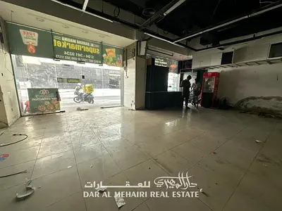 SHOP AVAILABLE IN ALBARSHA PRIME LOCATION CROWDED PLACE