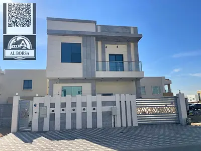 🏠Villa for rent – ​​Al yasmeen area, Ajman – 5 master bedrooms, living room, majlis, maid's room, prime location
