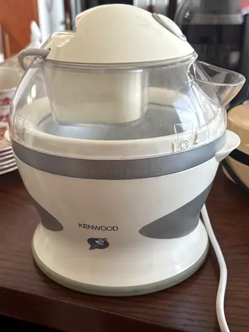 Kenwood ice cream maker