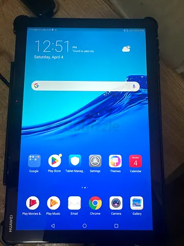 AED 300 only!!…Huawei Tab M5 Lite, 10.1, LTE, 64 GB, 4G  (with protective case)