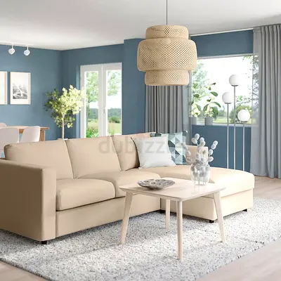 Selling IKEA vimle L Shape Sofa Bed Beige Excellent condition