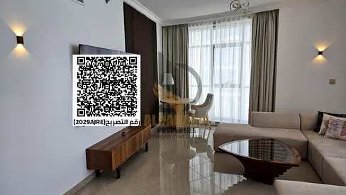 🏢 Luxury Furnished 2BR in Ajman Corniche Residences | Panoramic View