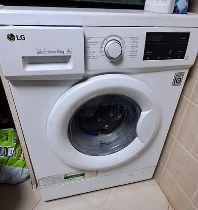 My LG 8kg Front Load Washing Machine (Direct Drive) - Used, Working