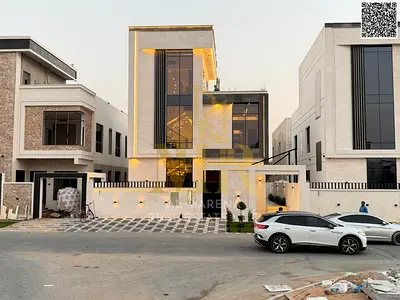 Luxury villa for sale in Al Yasmin - elegant design featuring 5 spacious bedrooms and ultra-luxurious finishes in a quiet and strategic location in Aj