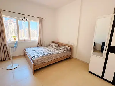 Master bedroom available near Al Nahda Metro.