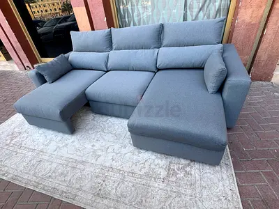In almost brand new condition esklstuna lshape sofa bed