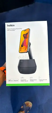 Belkin Auto-Tracking Stand Pro with DockKit — MagSafe iPhone Mount (Boxed)