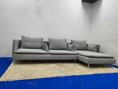 Ikea Soderhamn gray color lshape sofa