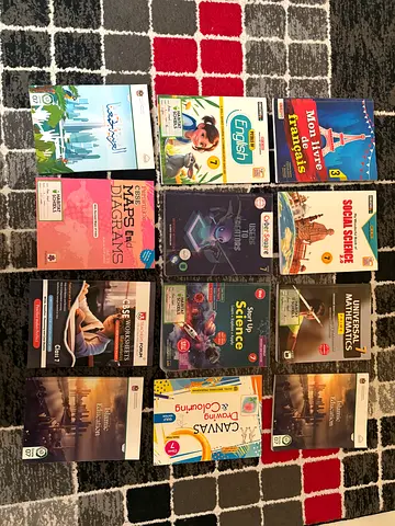 CBSE habitat school grade 7 subject textbooks