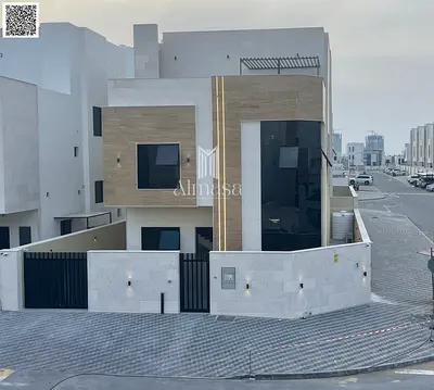 Corner 6BR Villa in Al Helio 2 with Rooftop Near Mosque & MBZ Road UAE4028