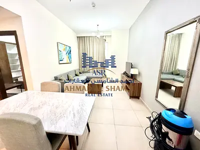 Like A Hotel Apartment || Fully Furnished 1BR || AC Free || One Car Parking Free || Gym Pool kids Area Free || In 12 Cheque ||