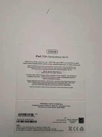 Apple iPad (10th Generation) Wi-Fi - 256GB