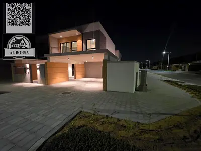 🏠 For rent in AZHA, Ajman -5 master bedrooms, living room, majlis, and maid's room