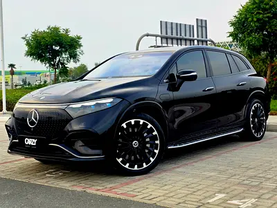 Mercedes EQS 580 4MATIC AMG PACK - GCC Specs - High Option-Mercedes Warranty  Service Pack