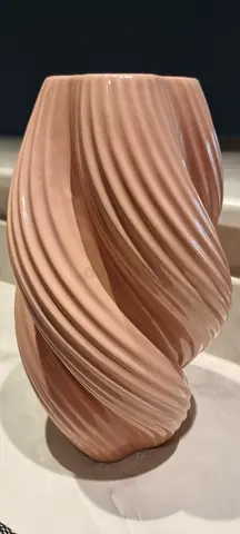 Stylish Twisted Ceramic Vase
