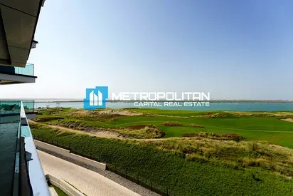 Fully Furnished|3BR+Maids|Sea And Golf Course View