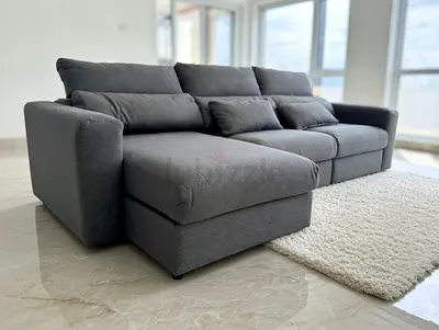 L-SHAPED eskilstuna Sofa bed In excellent condition
