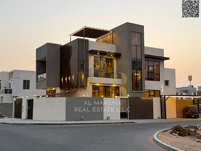 Located in the prestigious Al Zahia area, this luxurious villa represents a complete example of modern and comfortable living. Situated on a prime cor