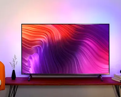 Philips 55 Inch tv , 4K UHD LED TV, Ambilight TV, Android TV, Free Delivery + Warranty, 55PUT8516