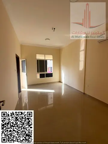 غرفة و صالة للايجار في منطقة العالية.حمامين و بلكونه /قريبة لمخرج دبي