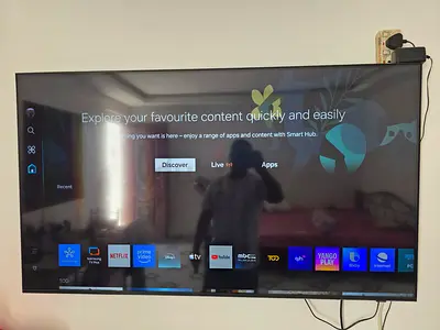 55 Smart 4K LED TV - Perfectly Working Condition Avialble from 25th April