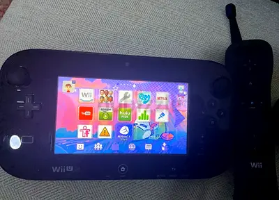 Nintendo Wii U Modded With Games