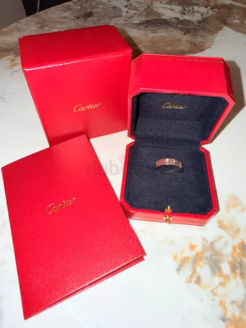 Cartier Ring for Men with Original Packaging, Certificate