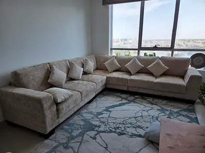 Living room sofa set L shape