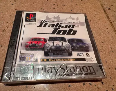 The Italian Job Sony PlayStation 1  PS1 NEW SEALED PAL VERSION
