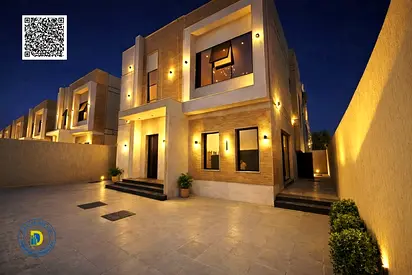 In Al-Haliou, for those who appreciate luxury, a luxurious 3-bedroom villa, including registration fees, electricity, and water.