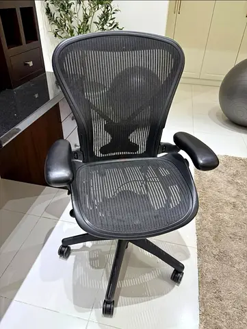 Herman Miller New Model Aeron Classic Chair fully loaded
