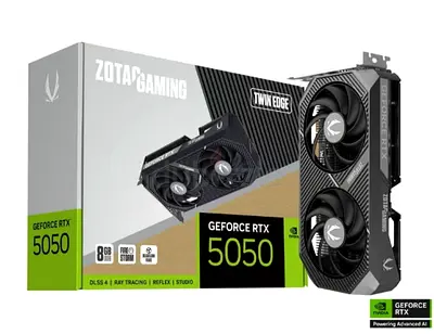 ZOTAC GeForce RTX 5050 8GB (Twin Edge) - Boxed