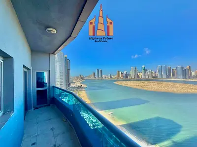 Spacious 2bhk apartment with stunning sea weiw balcony free parking