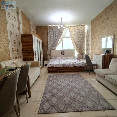 استوديو مفروش بالكامل بموقع استراتيجي-البرج: يتوفر جيم (صالة رياضية)، مسبح، وباركنيج مغطى خاص. الموقع: موقع حيوي في قلب عجمان، قريب من كافة الخدمات وا