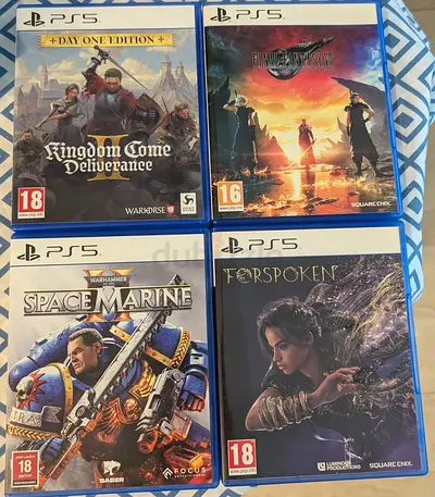 FF vii rebirth, Space Marine 2, Forespoken, KCD 2