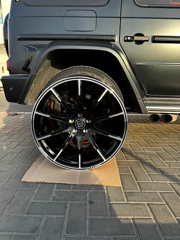 New 24” Fully Forged Brabus Styke rims For G Wagon