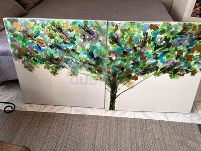Colorful Tree Wall Art