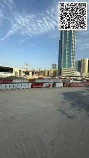 Two plots of land for sale on a main street corner of Ajman Port Street, overlooking Ajman Creek. Pr