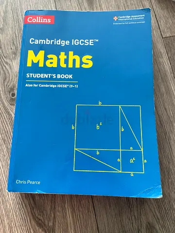 Cambridge IGCSE Maths Students Book (Collins) - Used